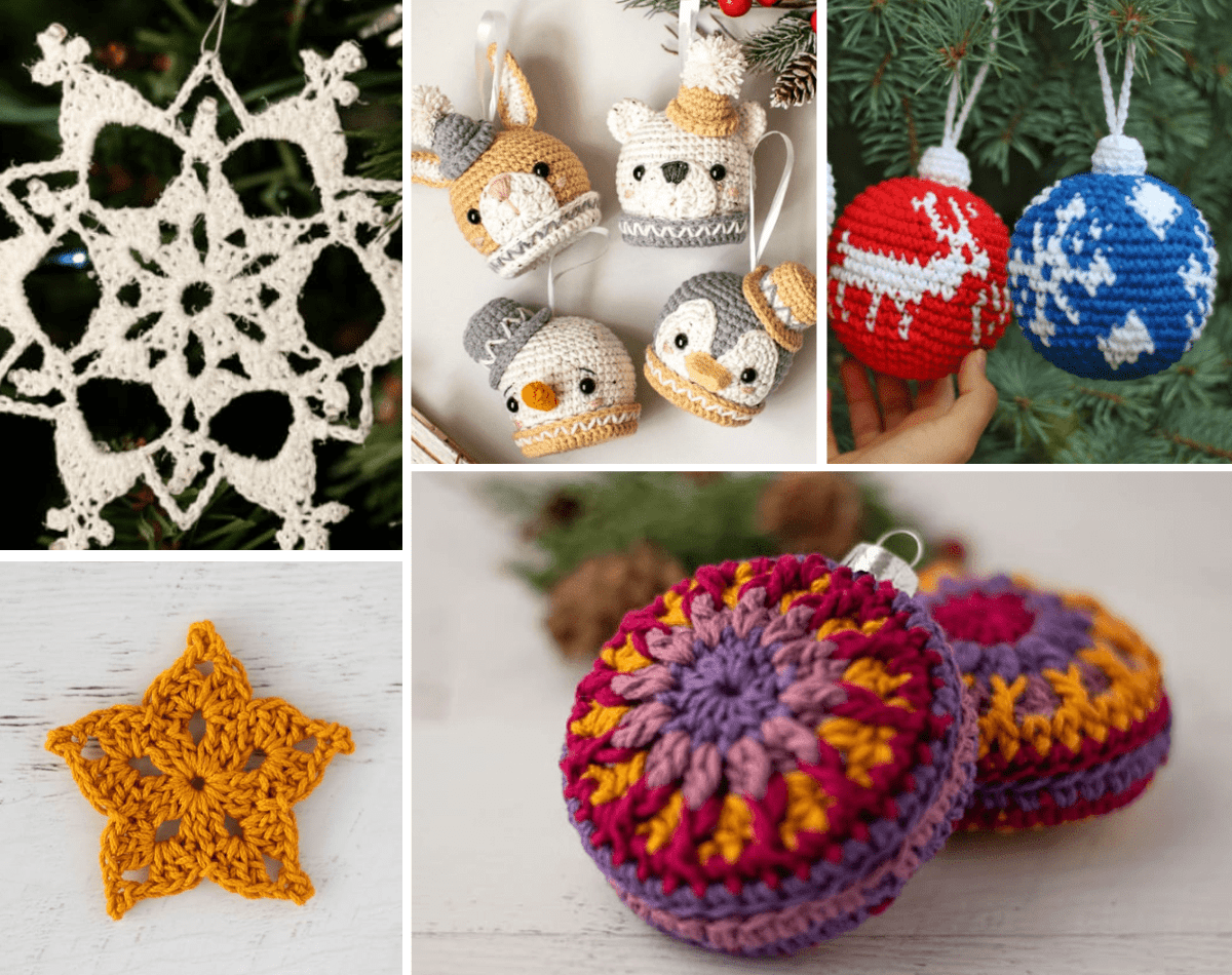 Crochet Christmas Ornaments To Dazzle Your Tree Crochet 365 Knit Too