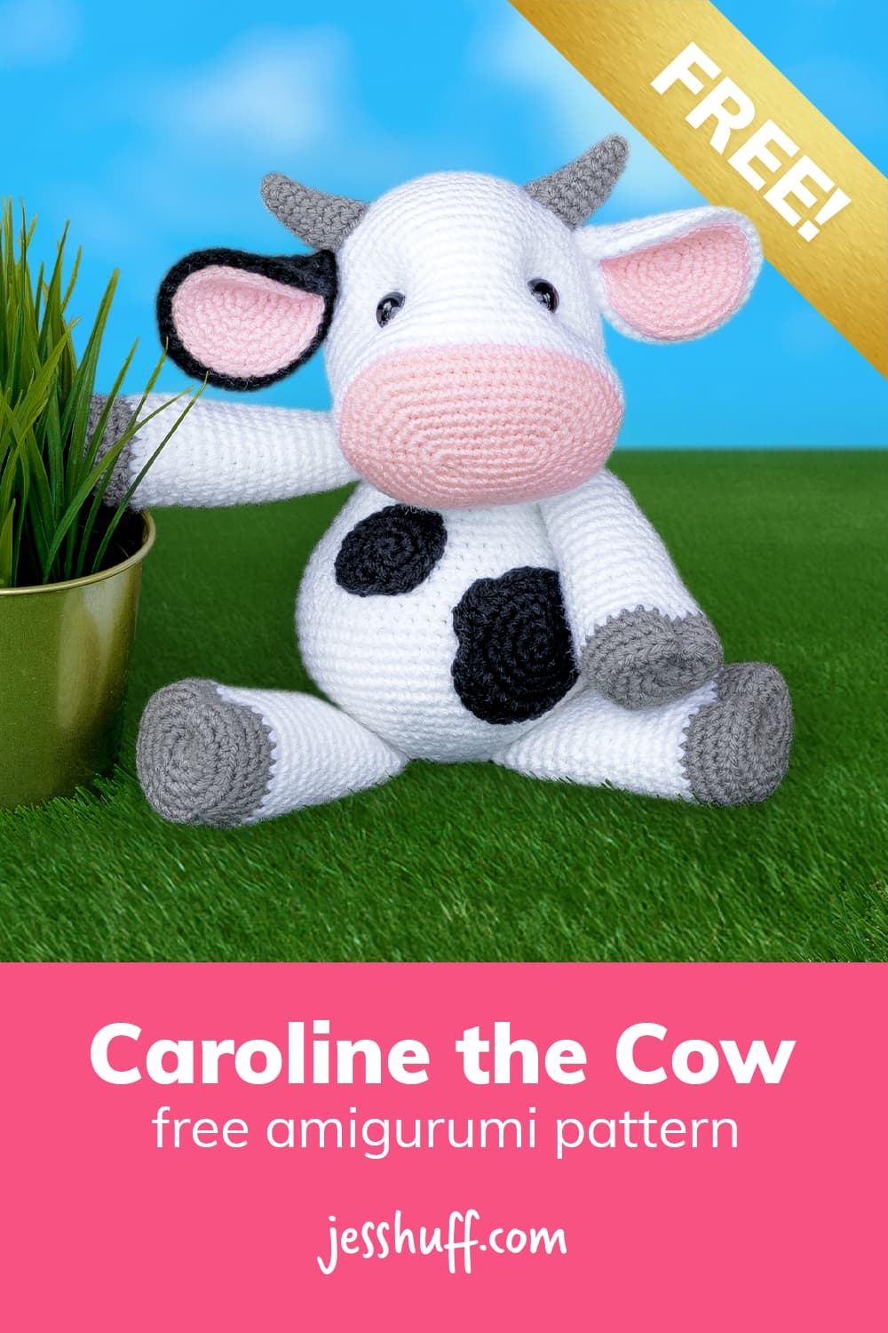 crochet cow pattern free crochet cow pattern free