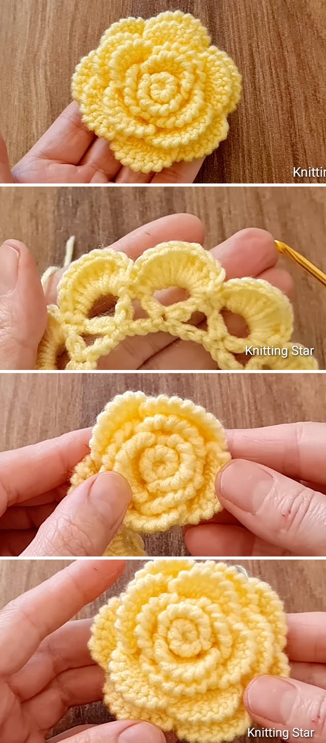 free crochet rose pattern free crochet rose pattern