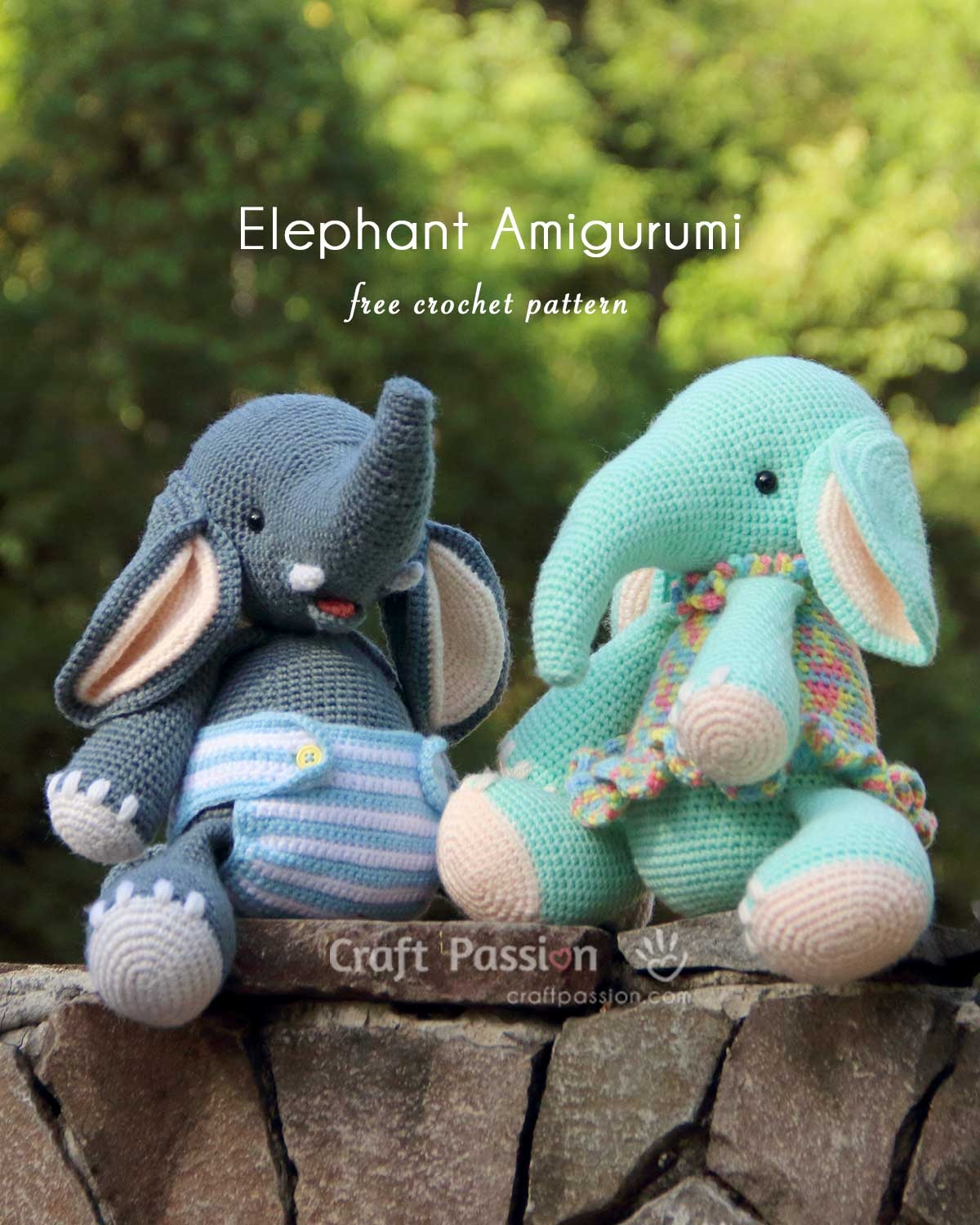 Crochet Elephant Amigurumi Free Amigurumi Patterns Craft Passion