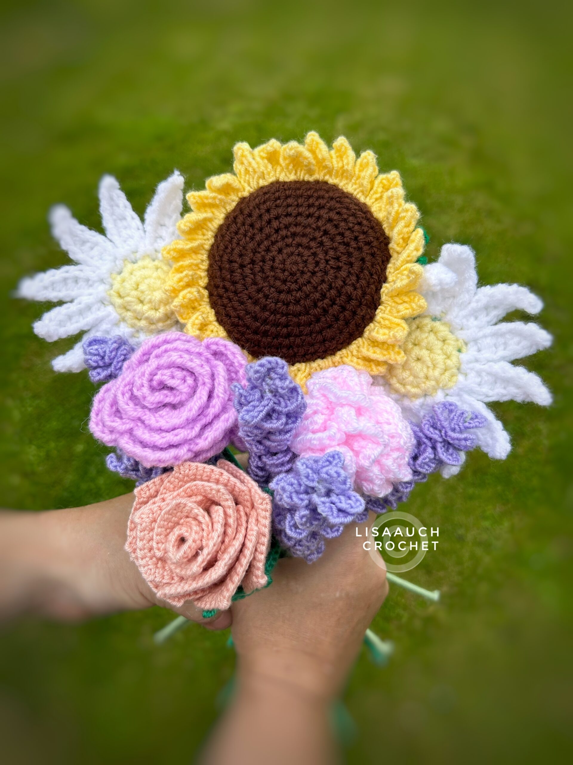 Crochet Flower Bouquet Patterns FREE Crochet Flower Bouquet Patterns FREE