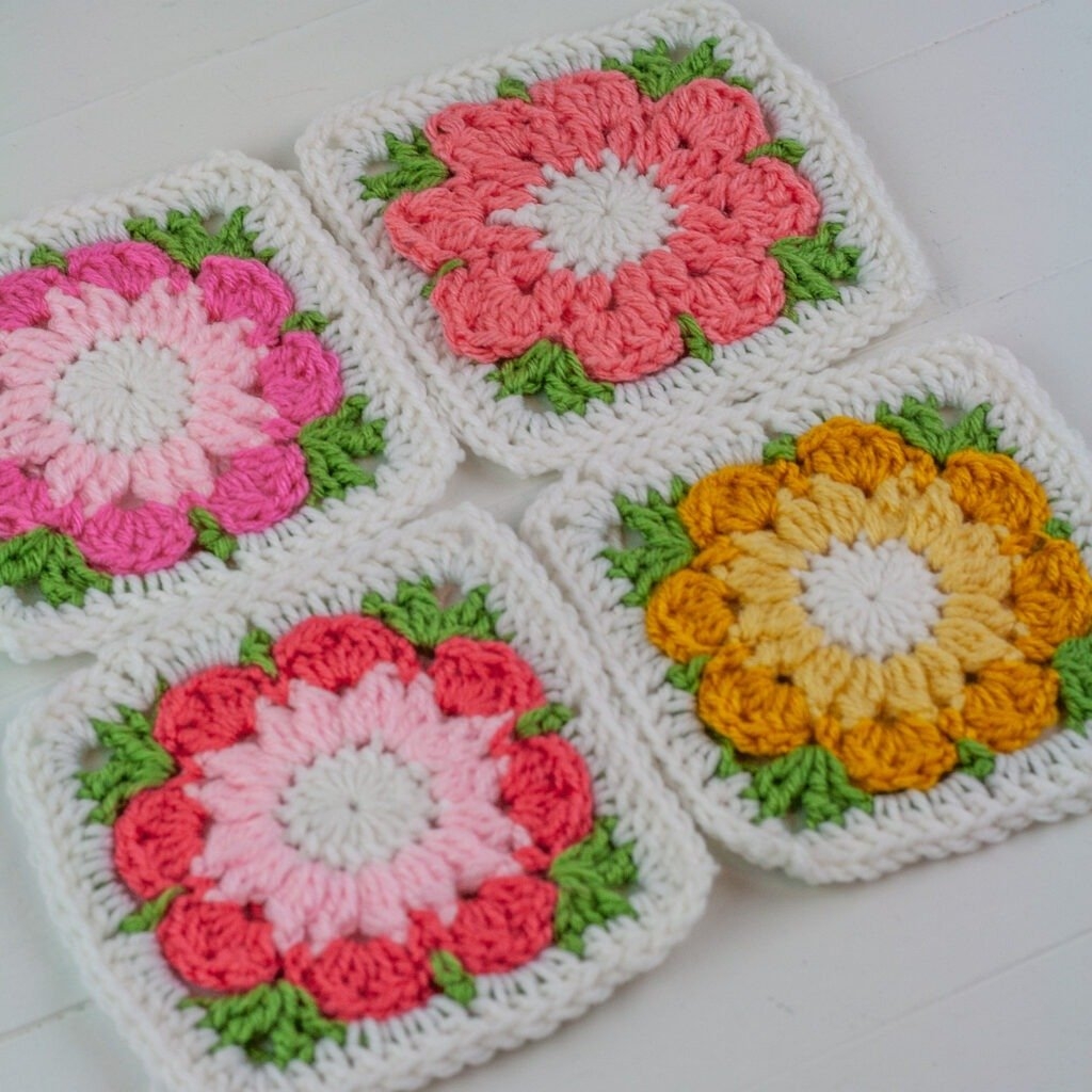 Crochet Flower Granny Square Pattern Video Winding Road Crochet Crochet Flower Granny Square Pattern Video Winding Road Crochet