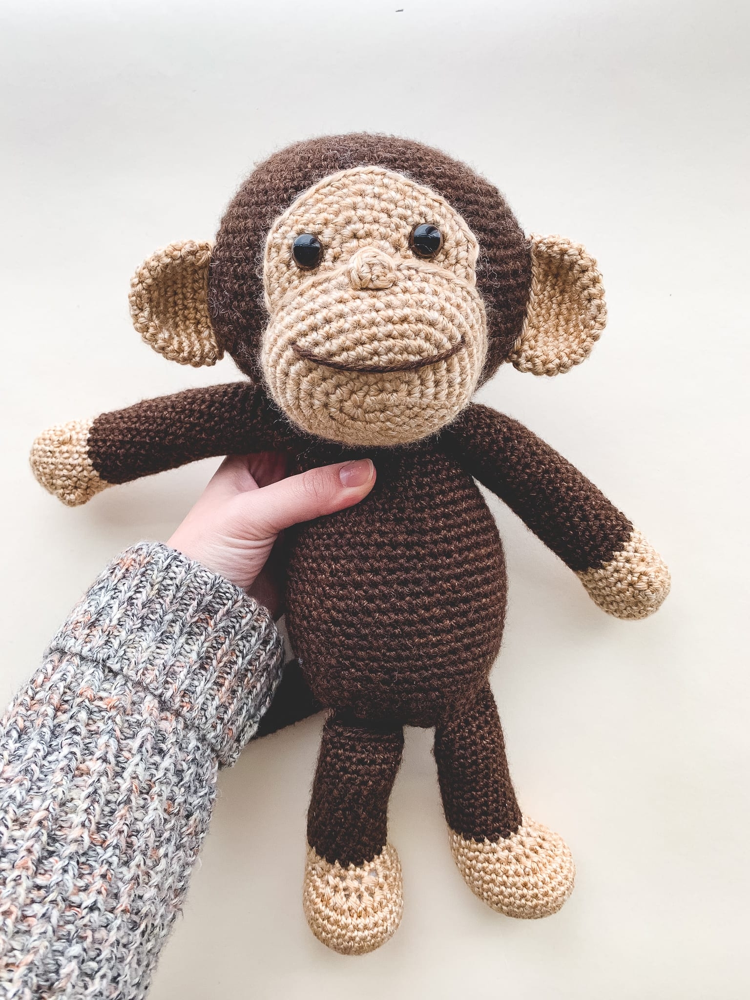 Crochet Happy Monkey Sewrella Crochet Happy Monkey Sewrella