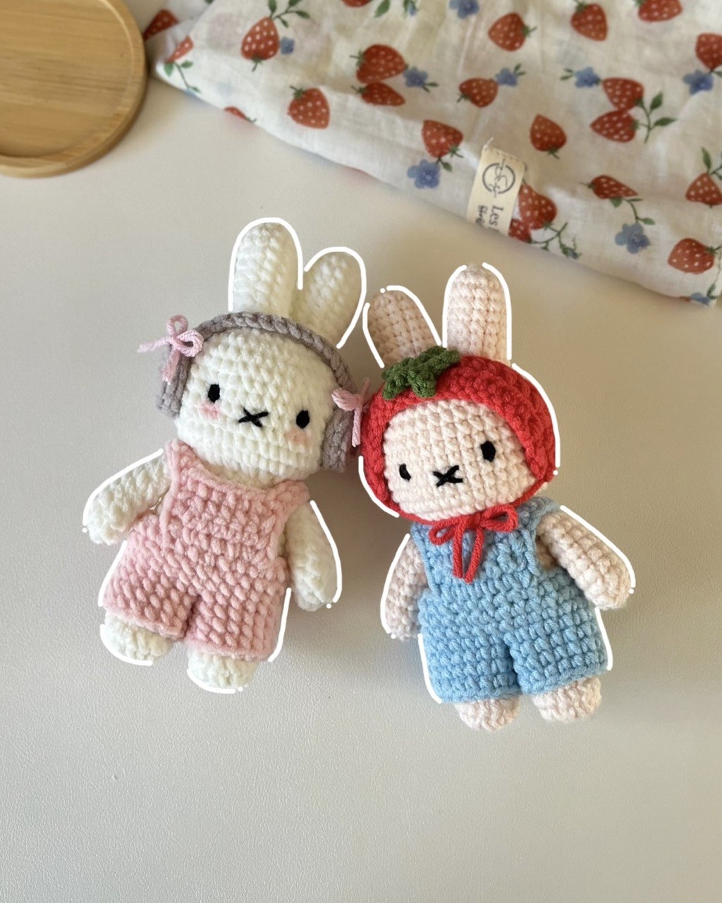 Crochet Miffy In Overalls Free Amigurumi Pattern Chubbiesbyash