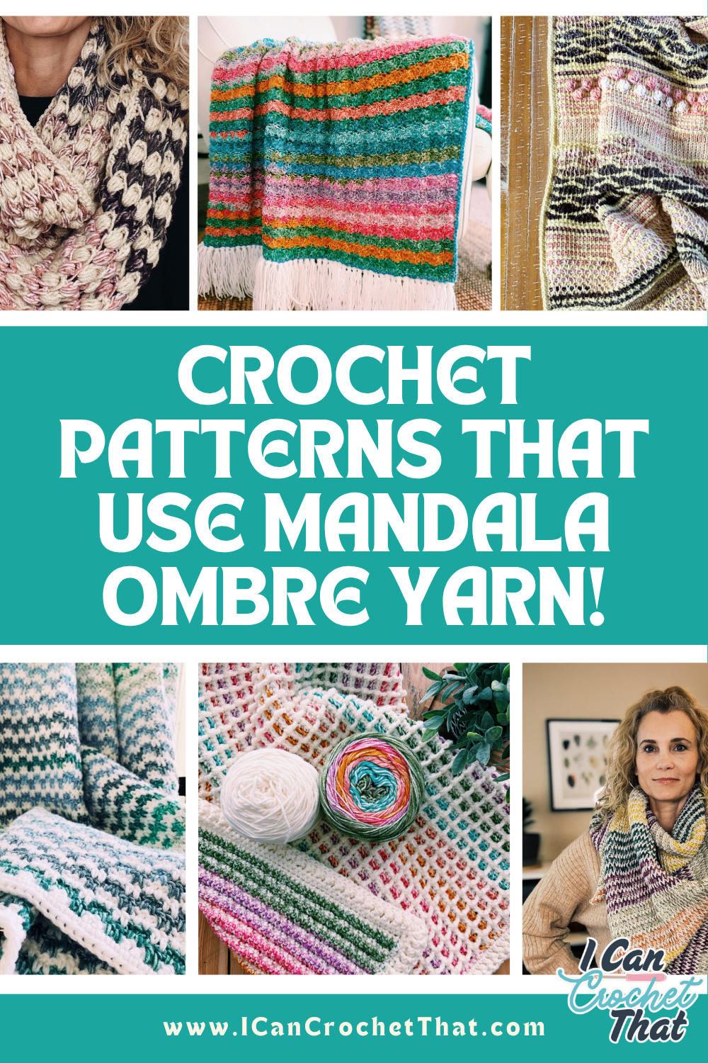 Crochet Patterns Using Lion Brand Mandala Ombre Yarn I Can Crochet That Crochet Patterns Using Lion Brand Mandala Ombre Yarn I Can Crochet That