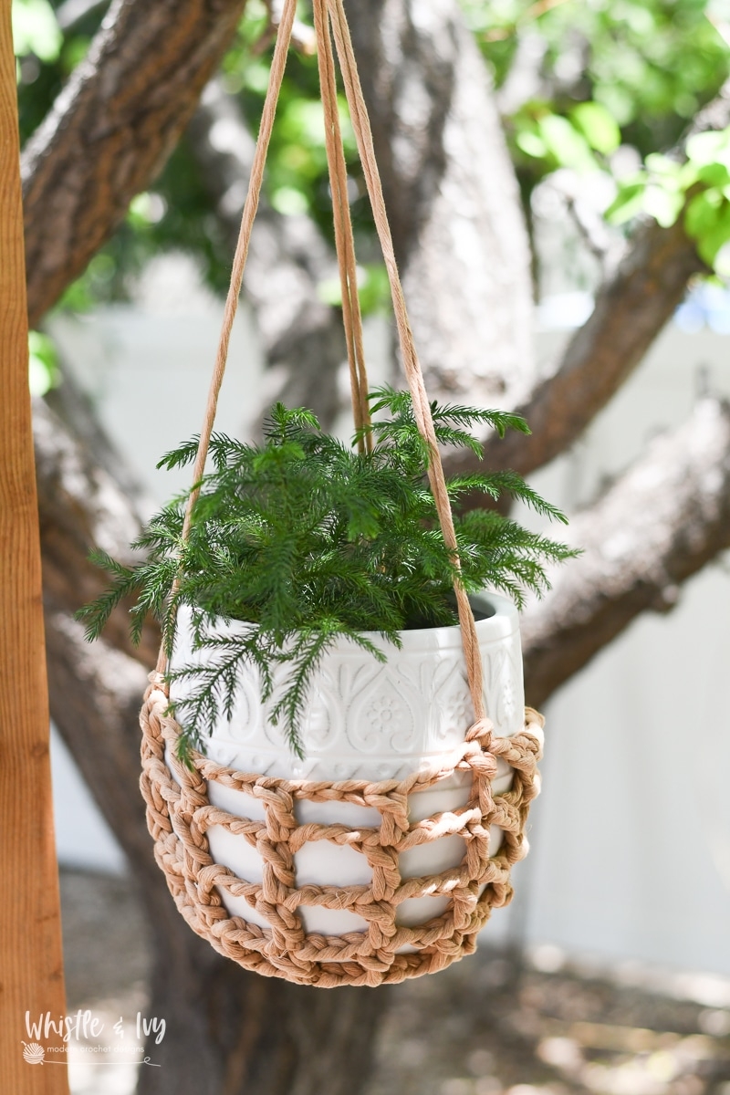 Crochet Plant Hanger Outdoor Crochet Pattern Crochet Plant Hanger Outdoor Crochet Pattern