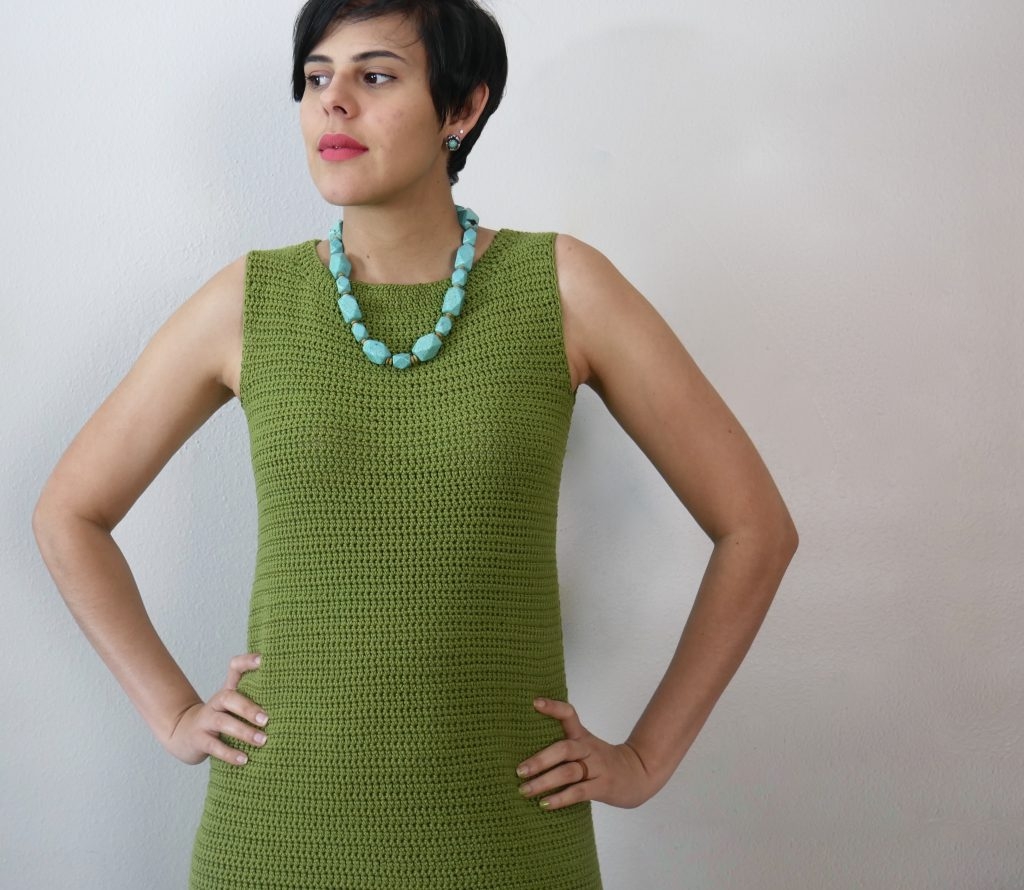 Crochet Shift Dress Vintage Inspired Free Pattern Crochetcakes Crochet Shift Dress Vintage Inspired Free Pattern Crochetcakes