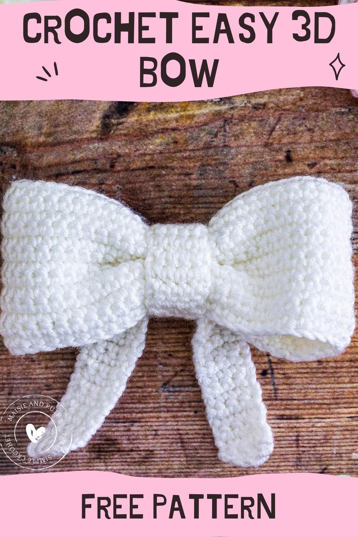crochet a bow pattern crochet a bow pattern
