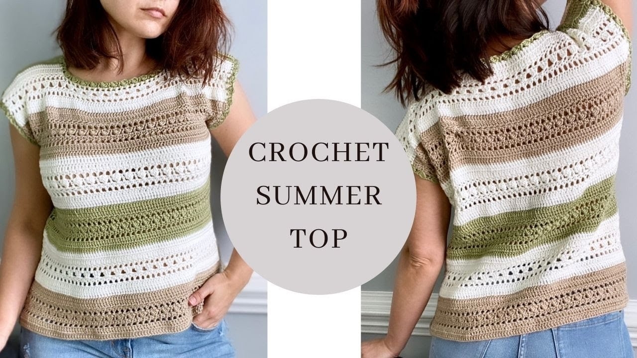 Crochet Summer Top Free Pattern YouTube Crochet Summer Top Free Pattern YouTube