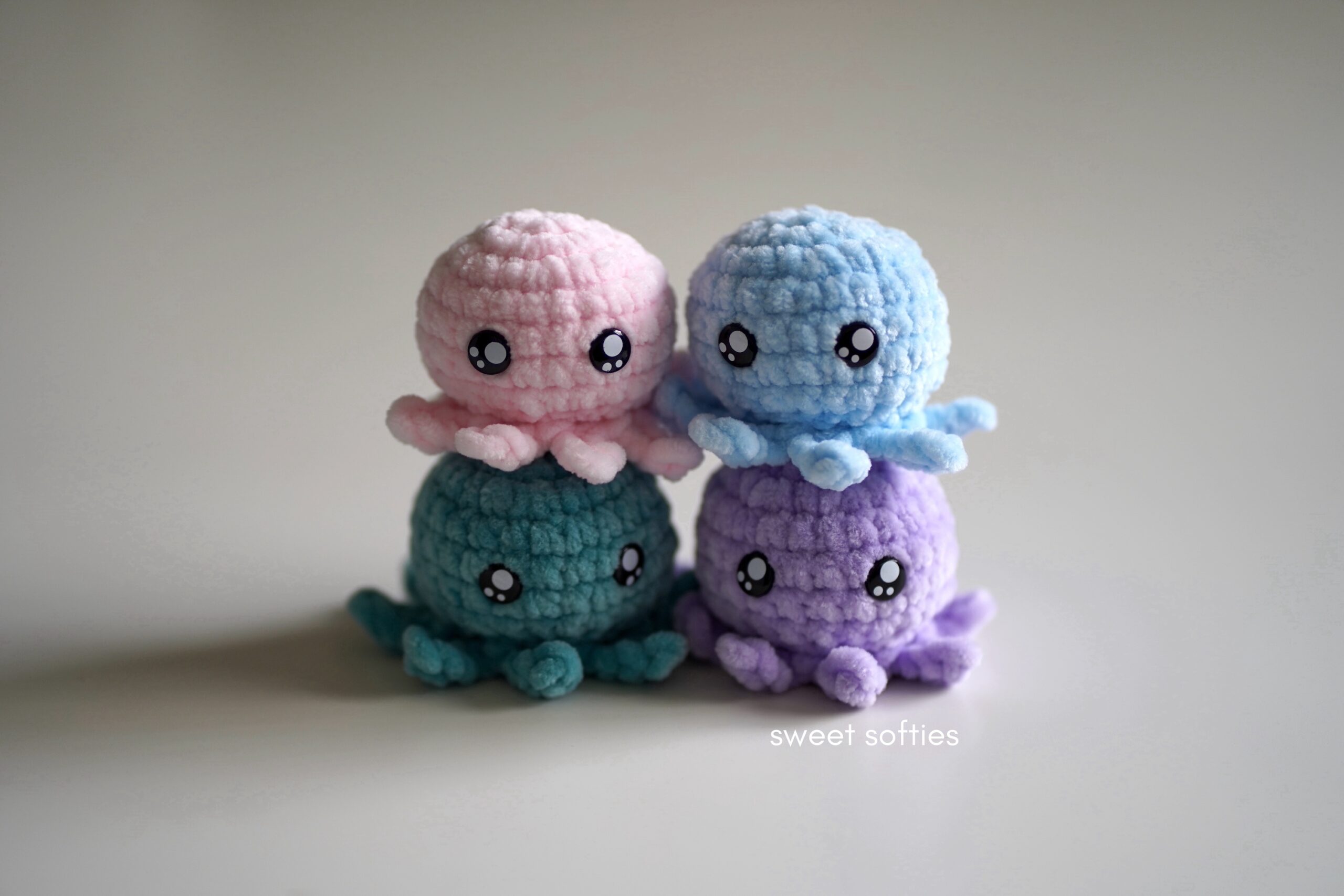 Crochet The OCTOPUS SQUISH In 20 Minutes Free Amigurumi Crochet Pattern Sweet Softies