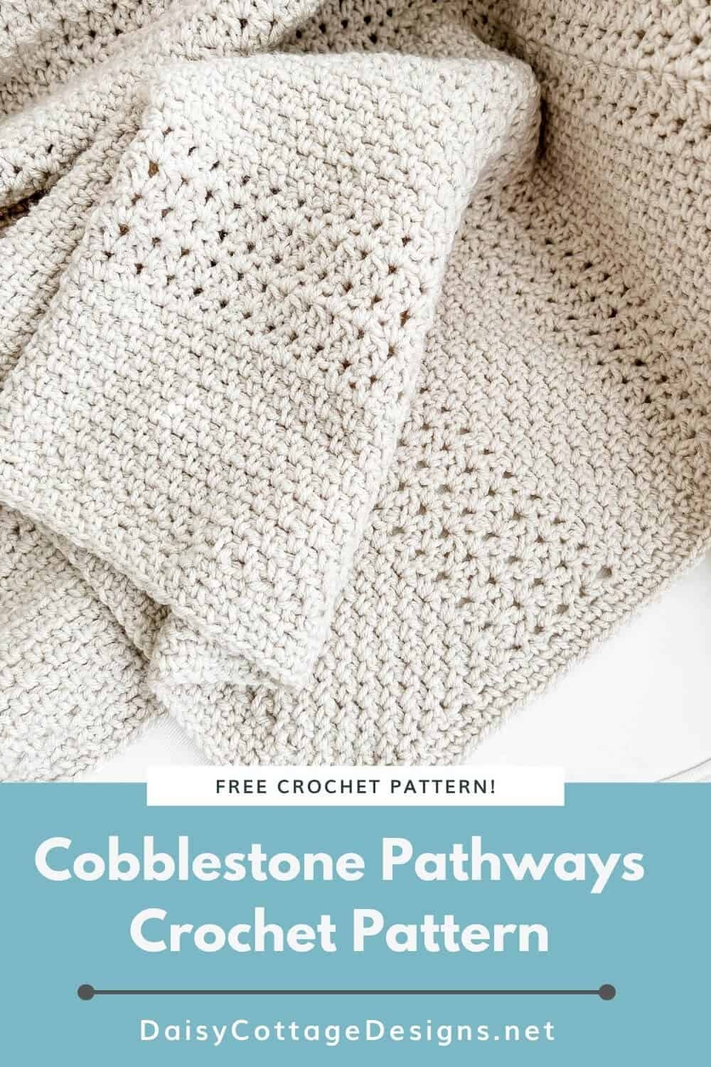 Crochet Throw Blanket Pattern Daisy Cottage Designs