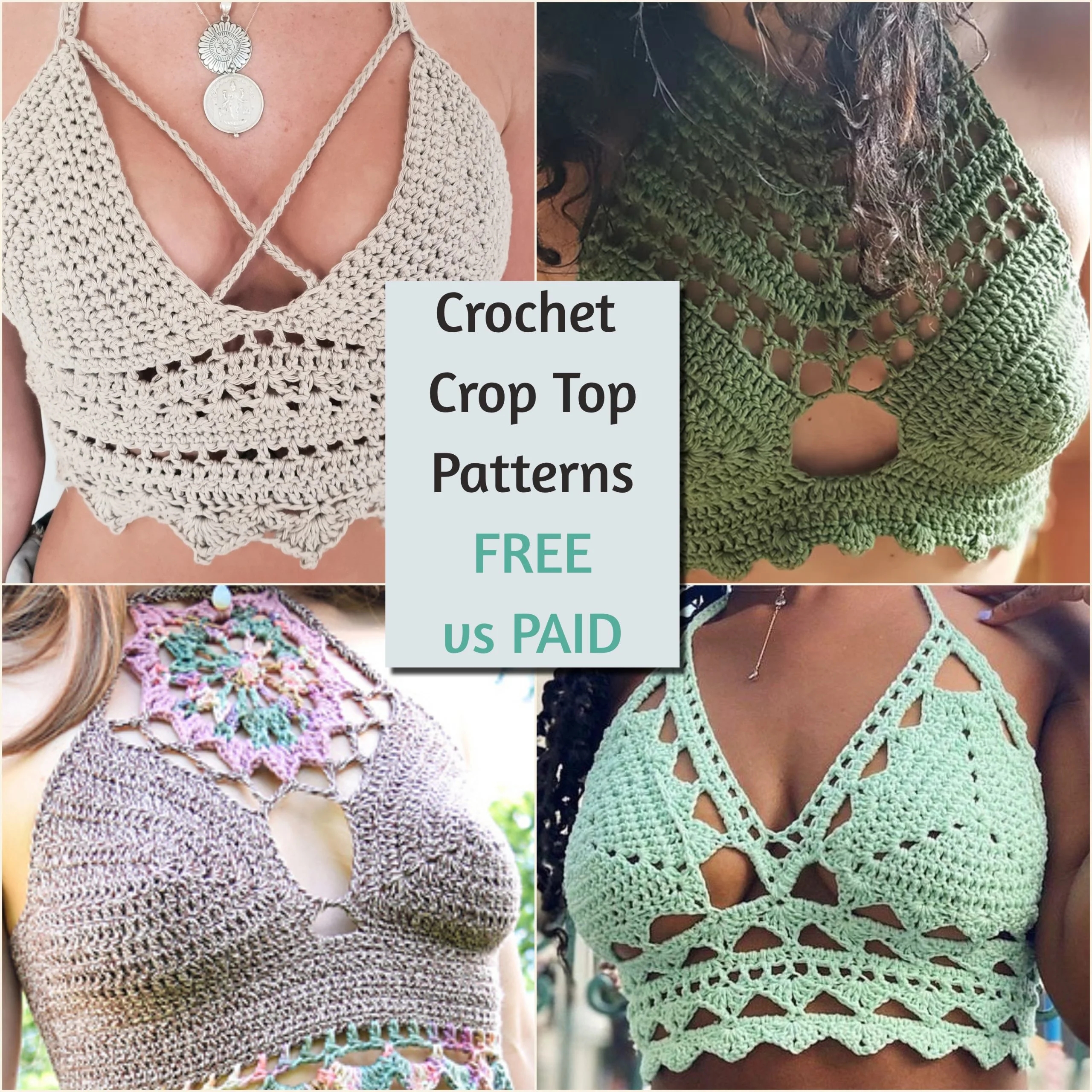 Crop Top Crochet Patterns For Summer 2025 Free Vs Paid