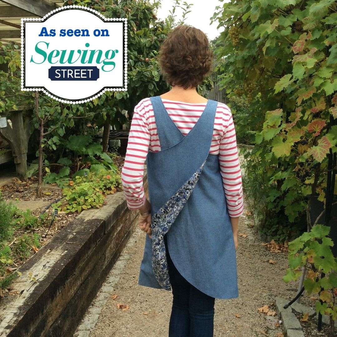 Crossover Apron Sewing Pattern SS Made And Making