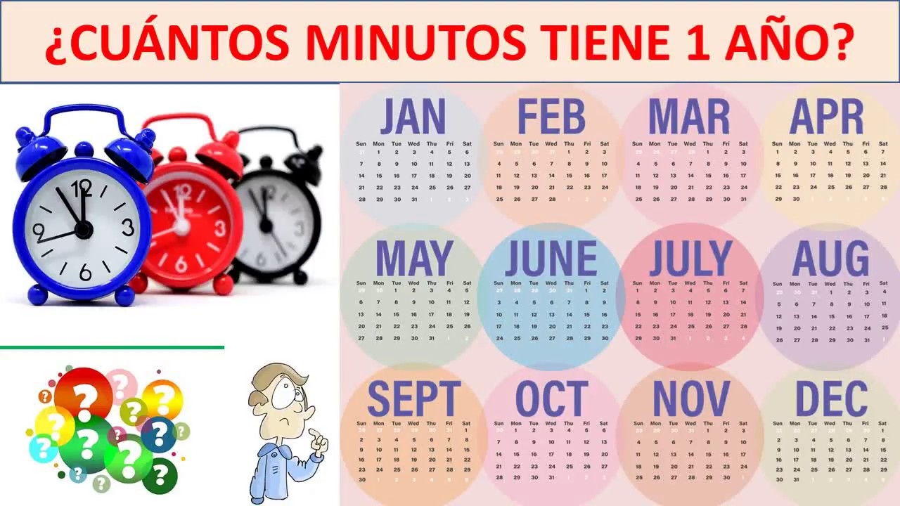 Cuantos Minutos Tiene Un A o YouTube Cuantos Minutos Tiene Un A o YouTube