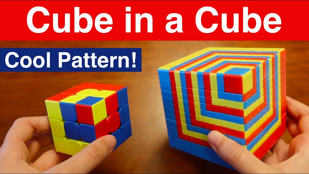 Cube In A Cube Rubik s Cube Pattern Tutorial YouTube