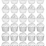 Cupcake Coloring Pages 25 FREE Printables Printabulls