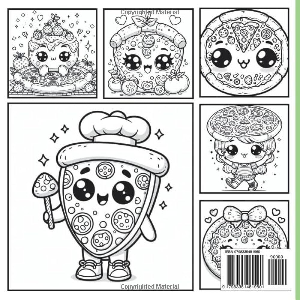 Cute Pizza Coloring Book For Toddlers Halie Z G Amazon de B cher Cute Pizza Coloring Book For Toddlers Halie Z G Amazon de B cher