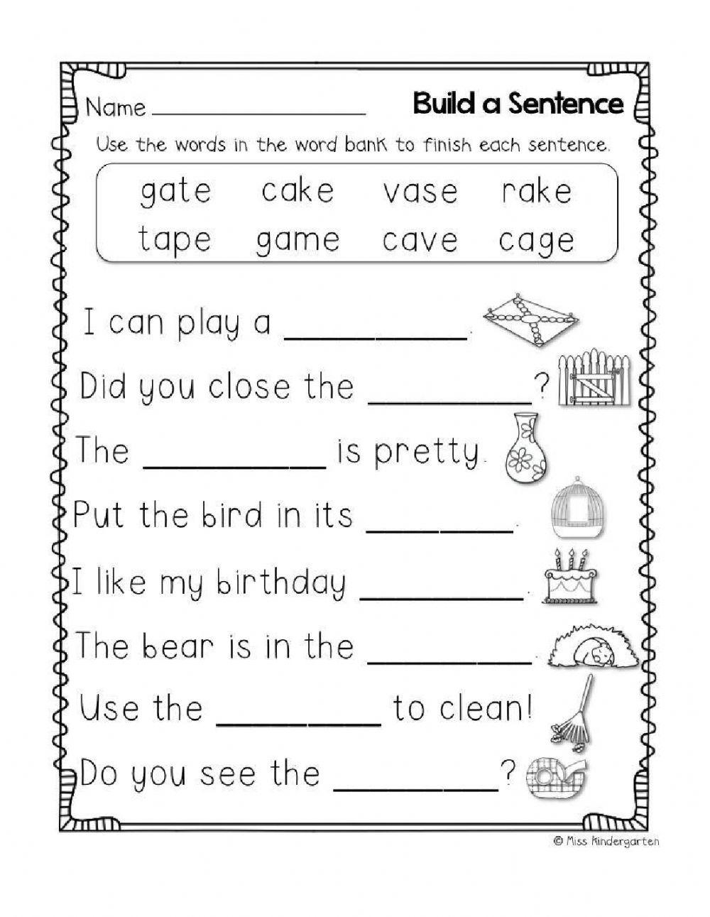 CVCe Silent E Worksheets 15 Worksheets Worksheets Library
