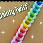 Dainty Twist Rainbow Loom Bracelet How To Tutorial YouTube