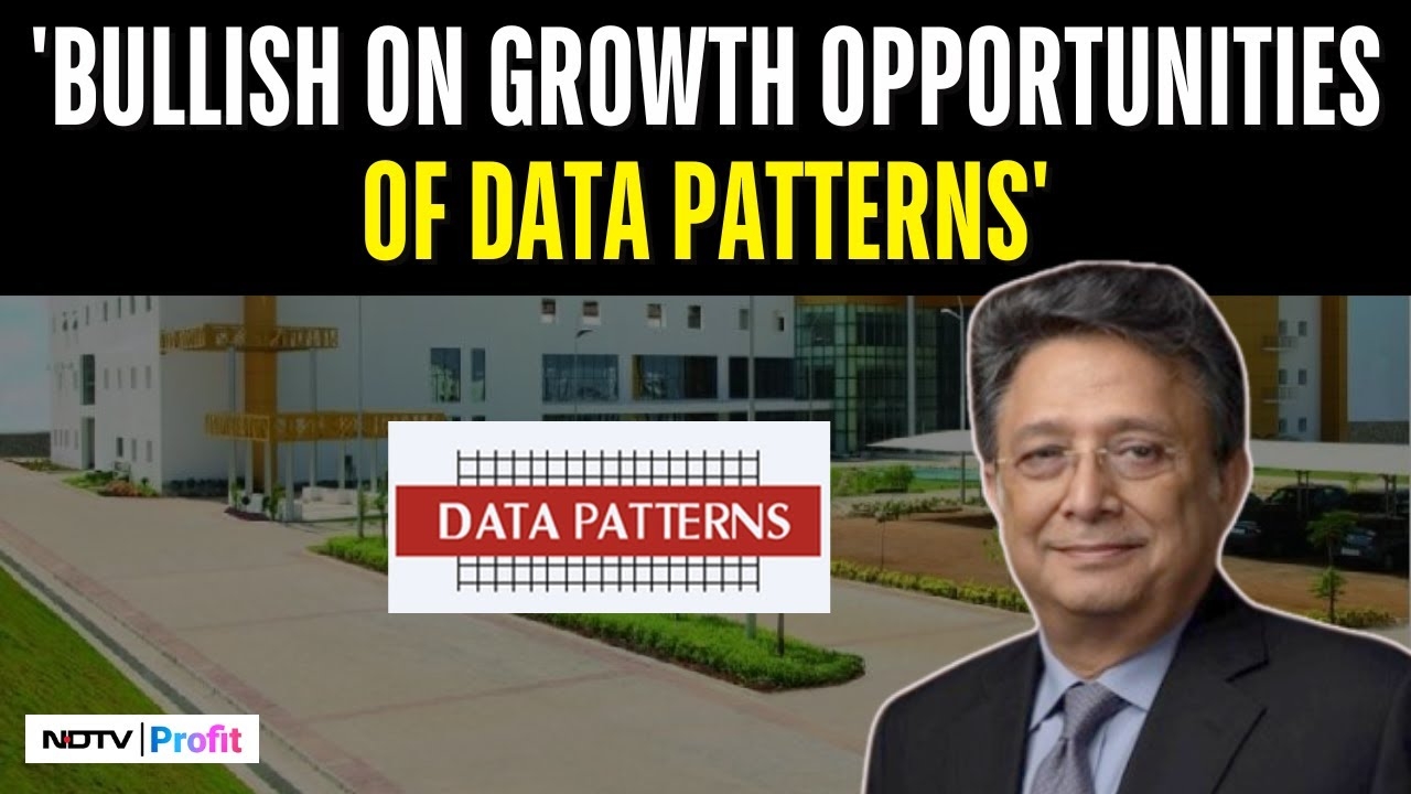 Data Patterns Stock Jumps Nearly 17 YTD CMD S Rangarajan On Future Plans YouTube Data Patterns Stock Jumps Nearly 17 YTD CMD S Rangarajan On Future Plans YouTube