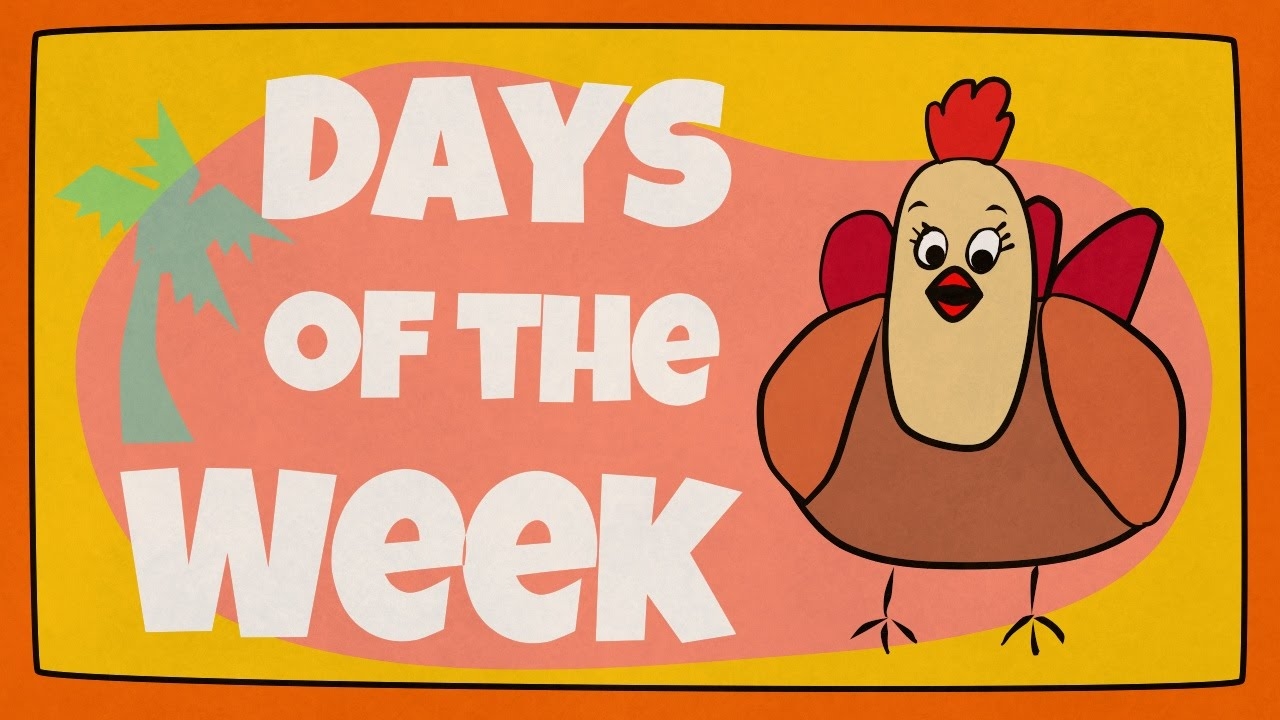 Days Of The Week Song The Singing Walrus YouTube