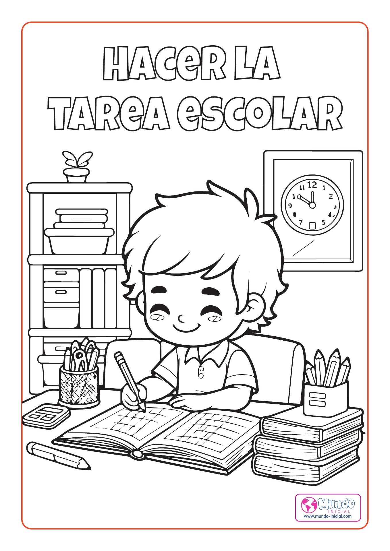 Deberes De Los Ninos PARA COLOREAR Gisela UDocz