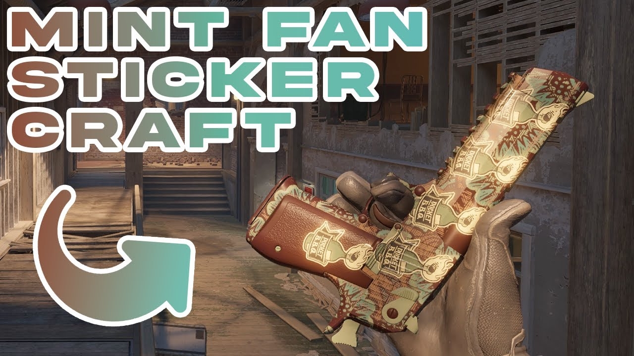 Desert Eagle Mint Fan CS2 Sticker Crafts YouTube Desert Eagle Mint Fan CS2 Sticker Crafts YouTube