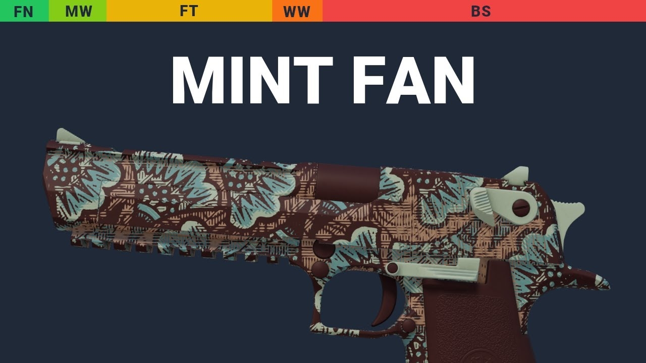 Desert Eagle Mint Fan Skin Float And Wear Preview YouTube
