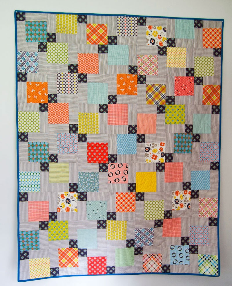 disappearing nine patch quilt pattern