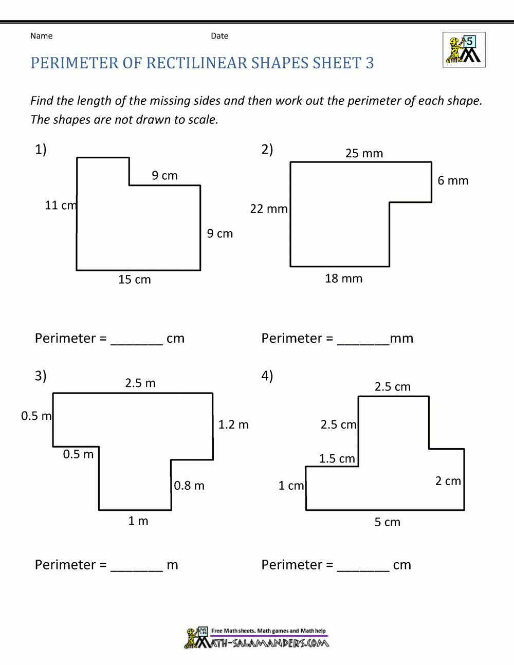 area of irregular shapes worksheet area of irregular shapes worksheet