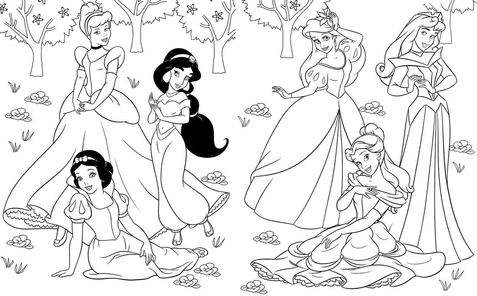 printable coloring pages disney