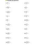 Dividing Monomials Worksheets Worksheets Library