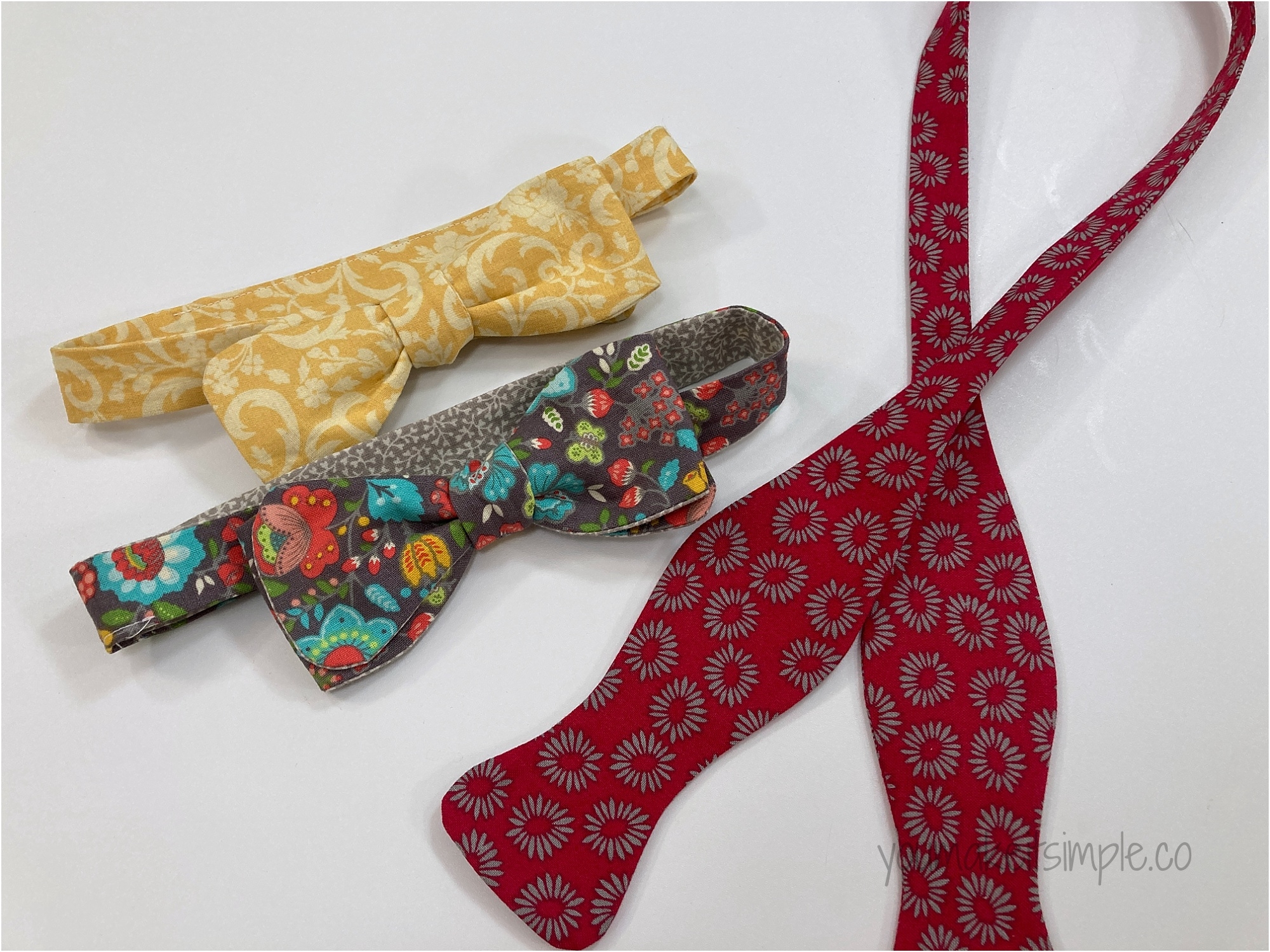bow tie sewing pattern