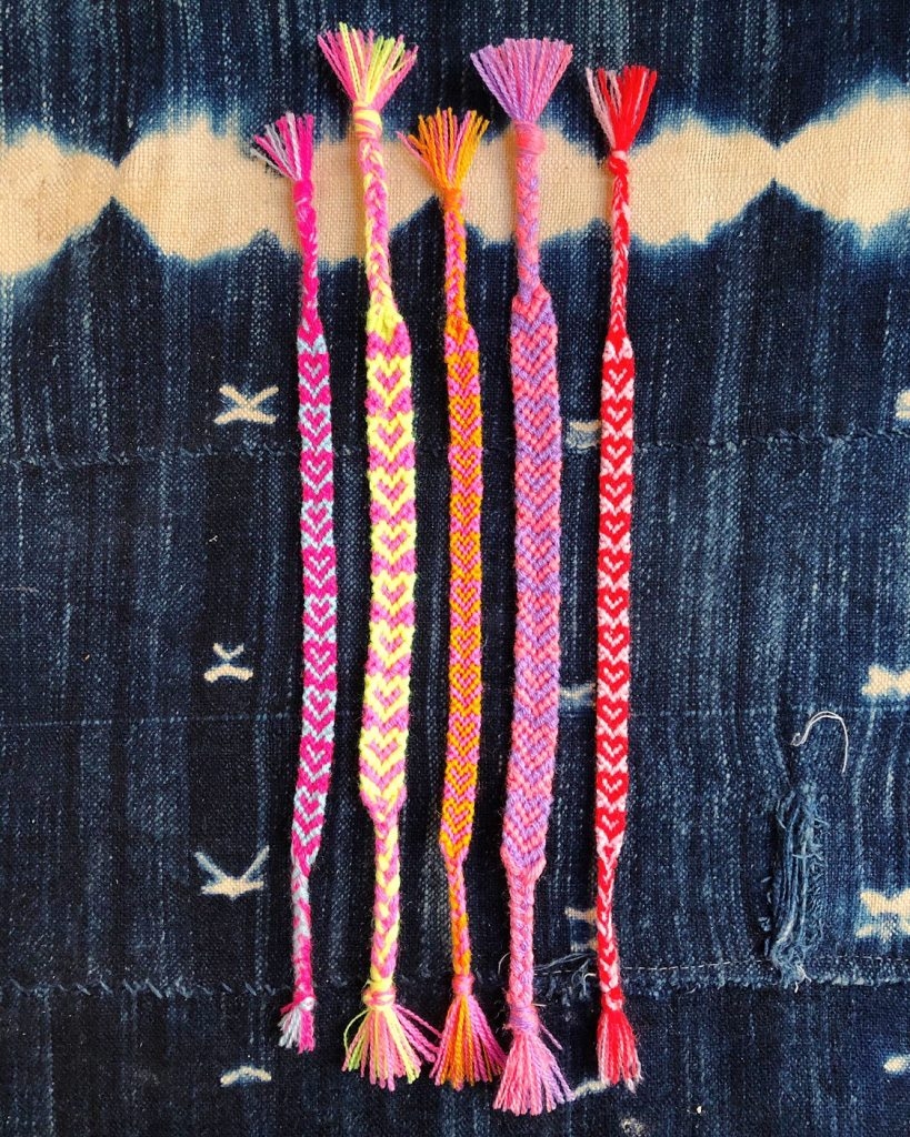 DIY Heart Friendship Bracelets