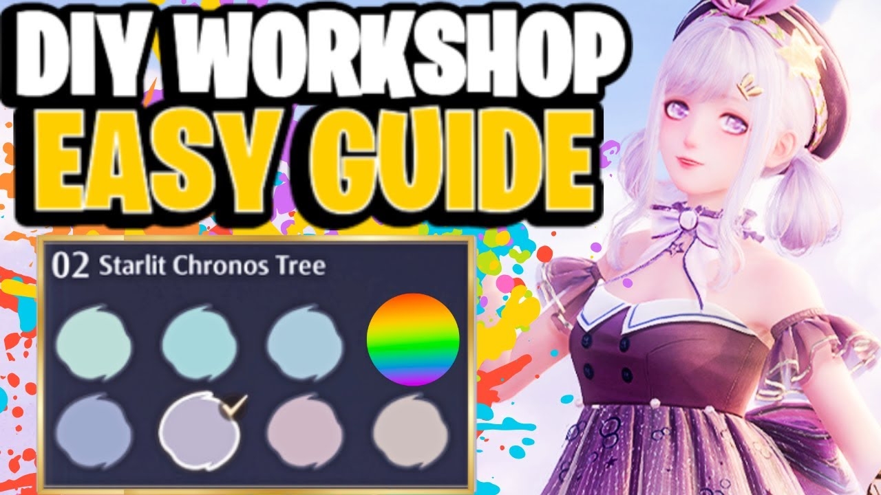 DIY Workshop Complete Guide Unlock Patterns More Infinity Nikki YouTube