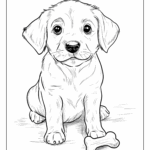 Dog And Puppy Coloring Pages And Coloring Sheets Free Printables Monograms Design Tools Patterns DIY Projects