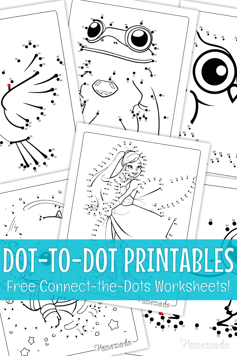 Dot to Dot Printables For Kids Free Connect The Dots PDF Dot to Dot Printables For Kids Free Connect The Dots PDF