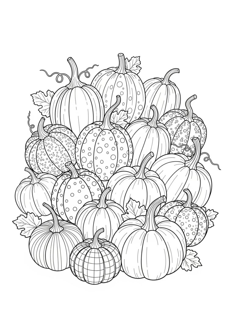 pumpkin coloring pages printable