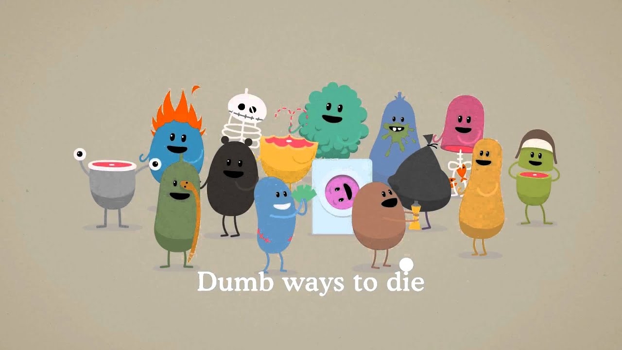 Dumb Ways To Die Lyrics On Screen HD YouTube