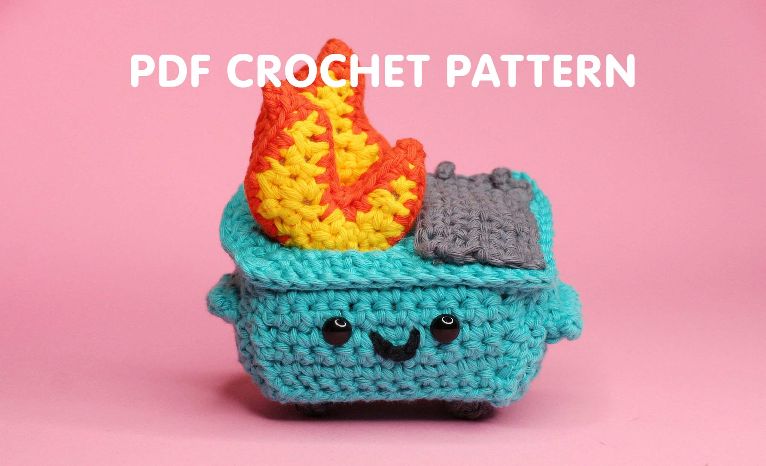 Dumpster Fire PDF Crochet Pattern Twinkie Chan 100 Soft Amigurumi Etsy Dumpster Fire PDF Crochet Pattern Twinkie Chan 100 Soft Amigurumi Etsy