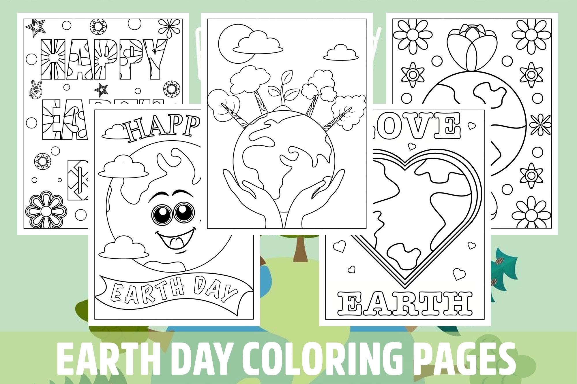 Earth Day Coloring Pages For Kids Girls Boys Teens Birthday School Activity Made By Teachers Earth Day Coloring Pages For Kids Girls Boys Teens Birthday School Activity Made By Teachers