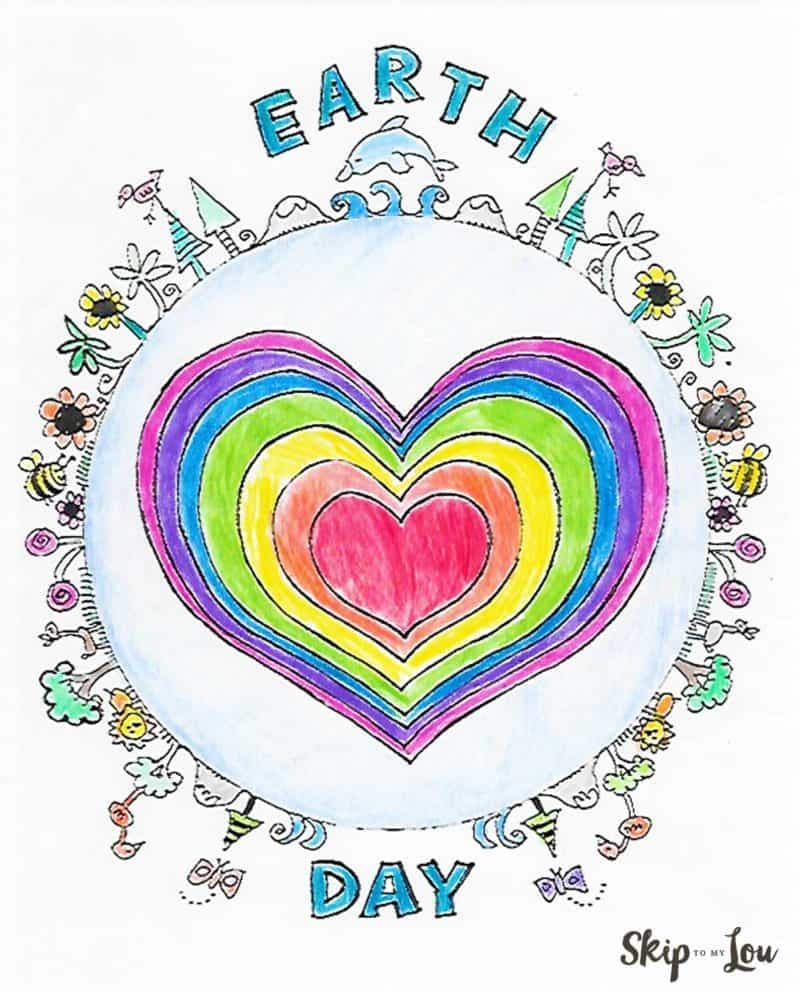 Earth Day Coloring Pages Free Printables Skip To My Lou Earth Day Coloring Pages Free Printables Skip To My Lou