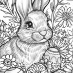 Easter Coloring Pages 2024 Free Printable