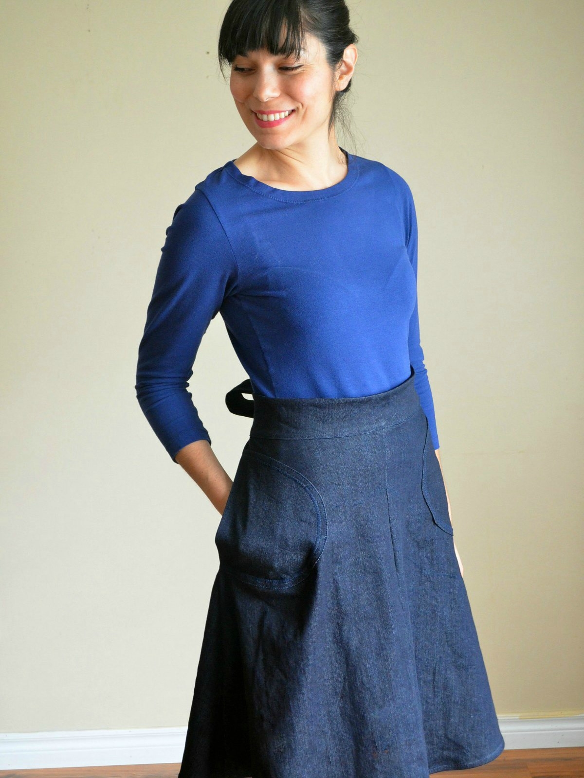 Easy A line Skirt Tutorial WeAllSew Easy A line Skirt Tutorial WeAllSew