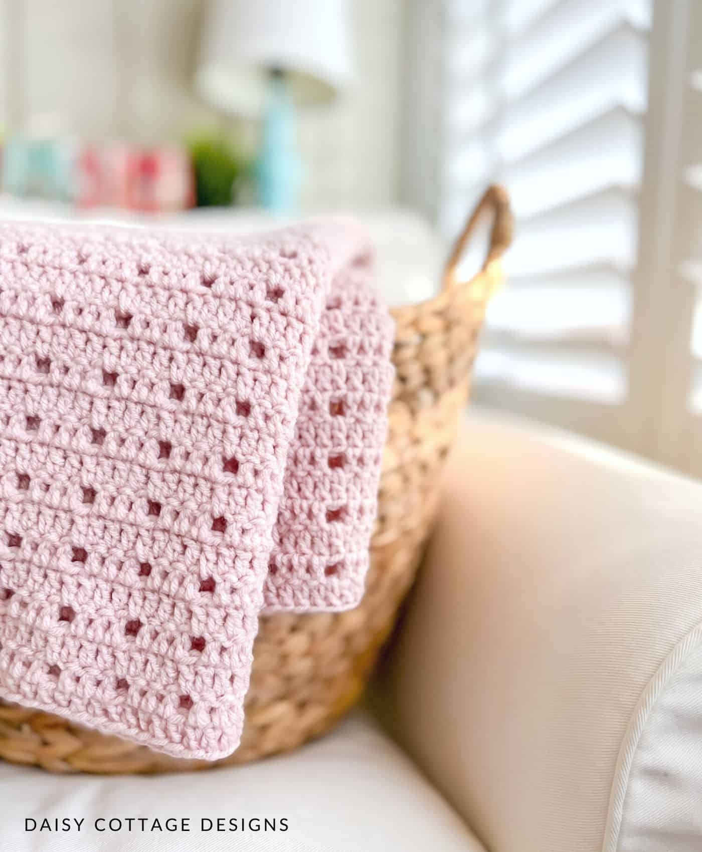 Easy Crochet Baby Blanket Pattern Perfect For Beginners 