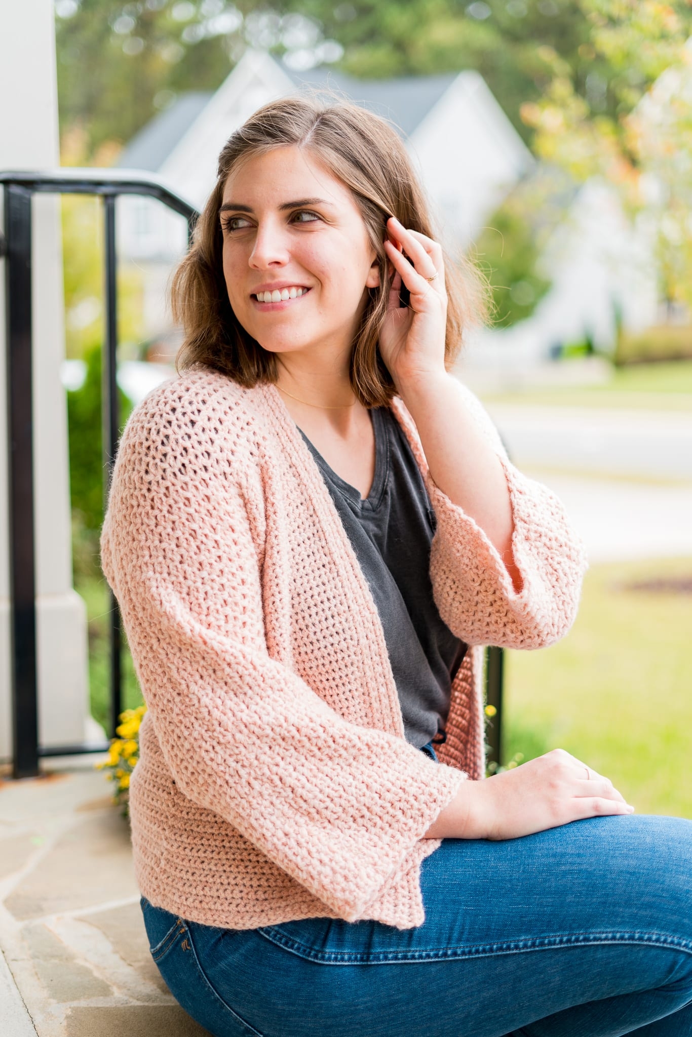 easy crochet cardigan pattern free