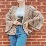 Easy Crochet Granny Hexagon Cardigan Free Pattern Video Tutorial Hayhay Crochet
