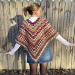 EASY Crochet Granny Stripe Poncho FREE Pattern Video Tutorial Hayhay Crochet