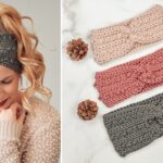 Easy Crochet Headband Tutorial Picot Headband Tutorial Free Crochet Headband Pattern YouTube