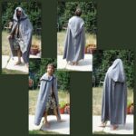 Easy Custom Hooded Cloak How To Make A Cape Cloak Sewing On Cut Out Keep